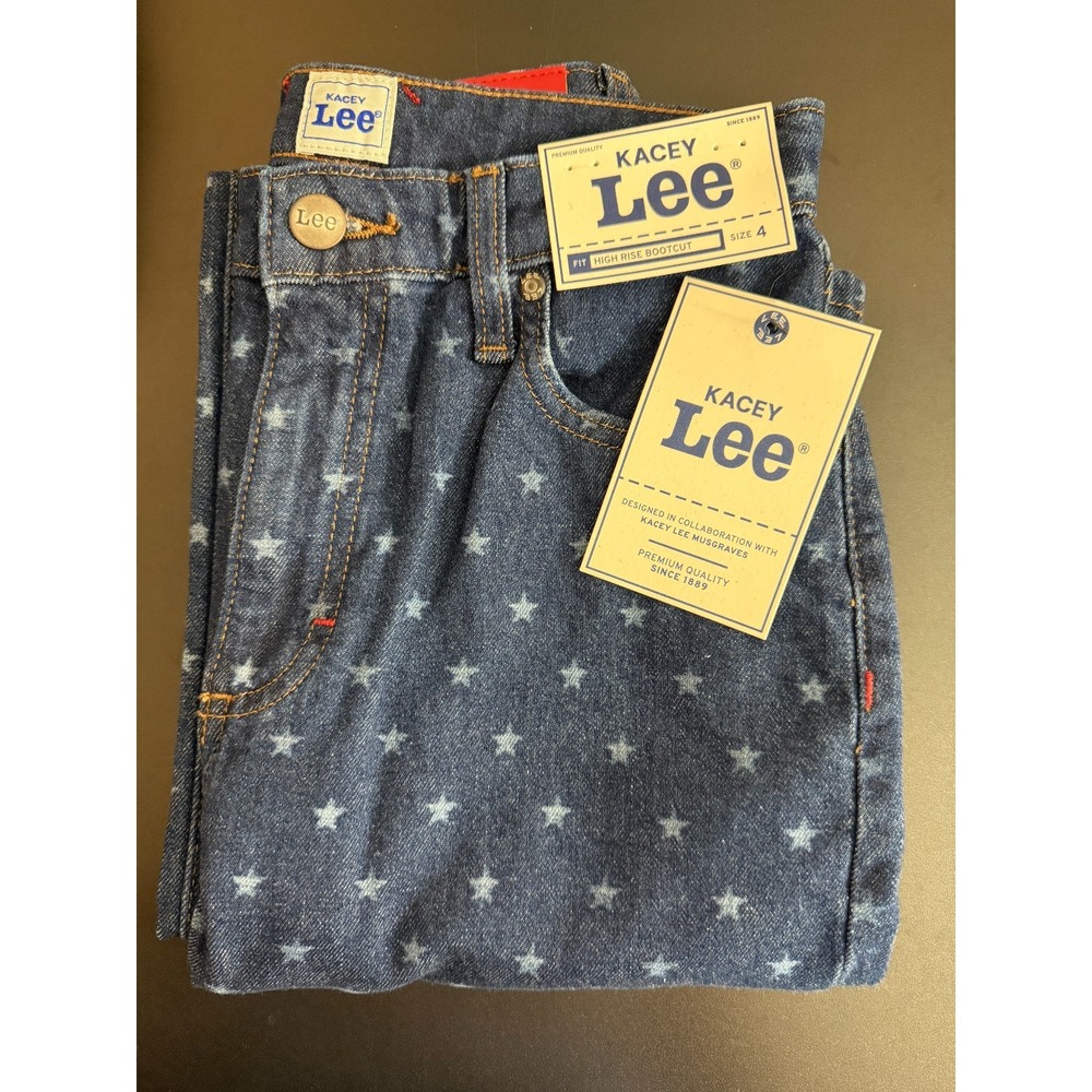 Kacey Lee x Kacey Musgraves Women's High-Rise Star Bootcut Jeans- Size 4
